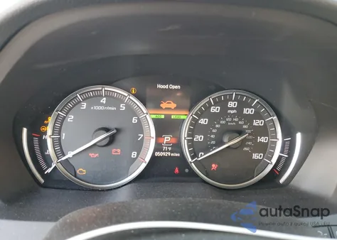 2018 Acura Mdx Technology из США, поврежденный, VIN 5J8YD4H55JL027260